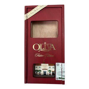 Oliva Festive Edition 2024 Cigar Box with Tabacalera Ornament – Handmade in Nica